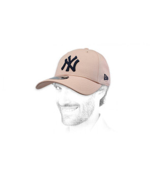 casquette NY rose bleu Casquette League Ess NY 940 blush navy